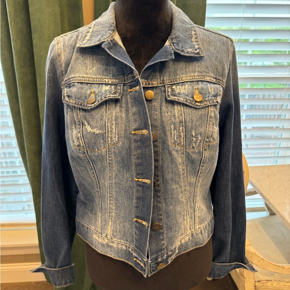 Jessica Simpson L denim jacket